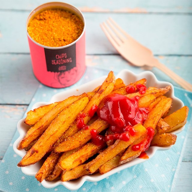 Just Spices chips seasoning 85g, UK version