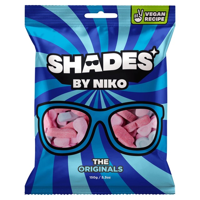 Shades The Originals foam sugar sweets 150g (British brand)