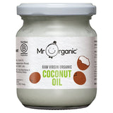 Mr Organic Raw Virgin Coconut Oil 200ml, imported from the UK