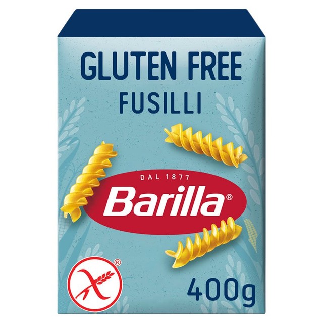 Barilla gluten-free fusilli pasta 400g - British product