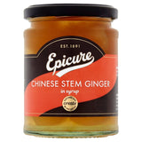 Epicure stem ginger in syrup 350g - British product