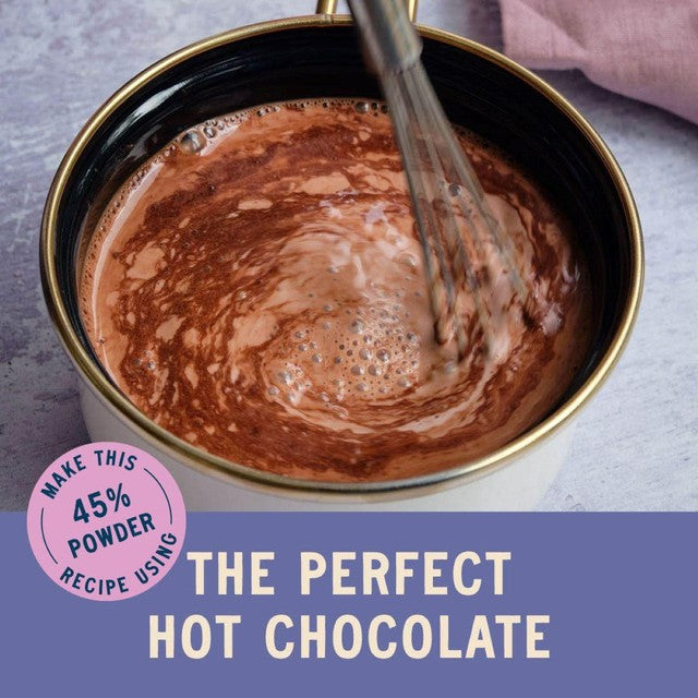 Islands 45% hot chocolate powder 180g, UK version