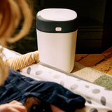 Tommee Tippee Twist & Click nappy bin (British brand)