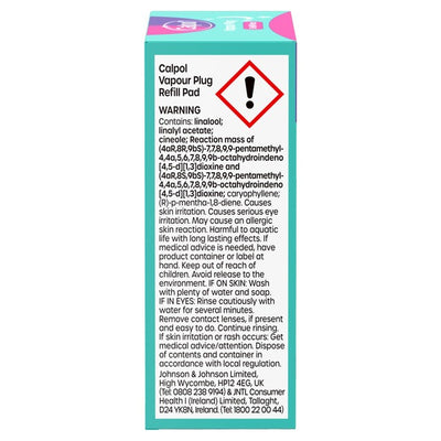 Calpol Vapour Plug Refill Pads Lavender Chamomile 5 Pack
