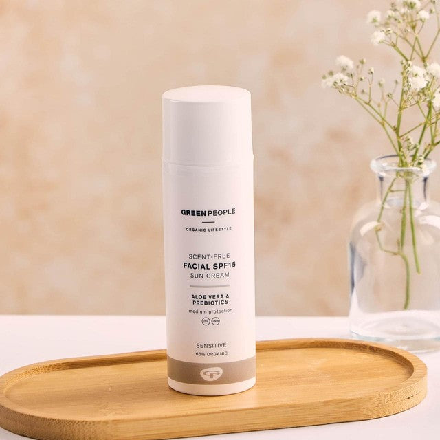 Green People Scent Free Facial SPF15 Moisturiser 50ml, UK version
