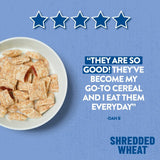 Nestle Shredded Wheat Bitesize Blueberry Wheats Cereal 450g (British brand)