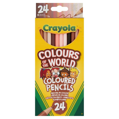 M&S Crayola Colors of the World Coloured Pencils 24 Pack- Buy online at McGrocer