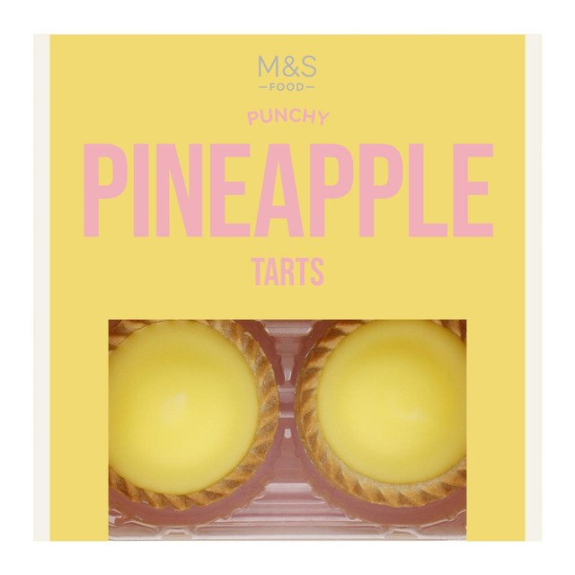 Marks & Spencer Ananastörtchen, 4 x 59 g, importiert aus Großbritannien