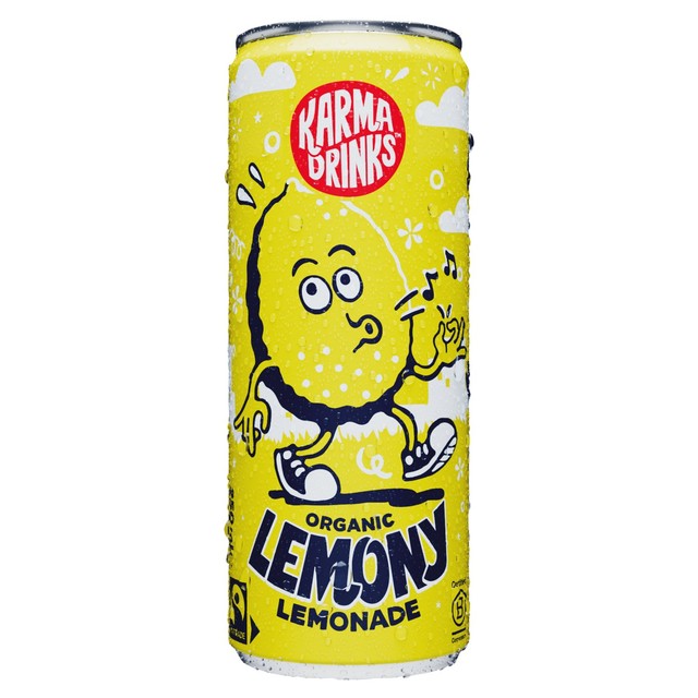 Karma Drinks organic lemony lemonade 250ml, UK version