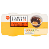 Stamford Street Co Profiterole Desserts 2x80g