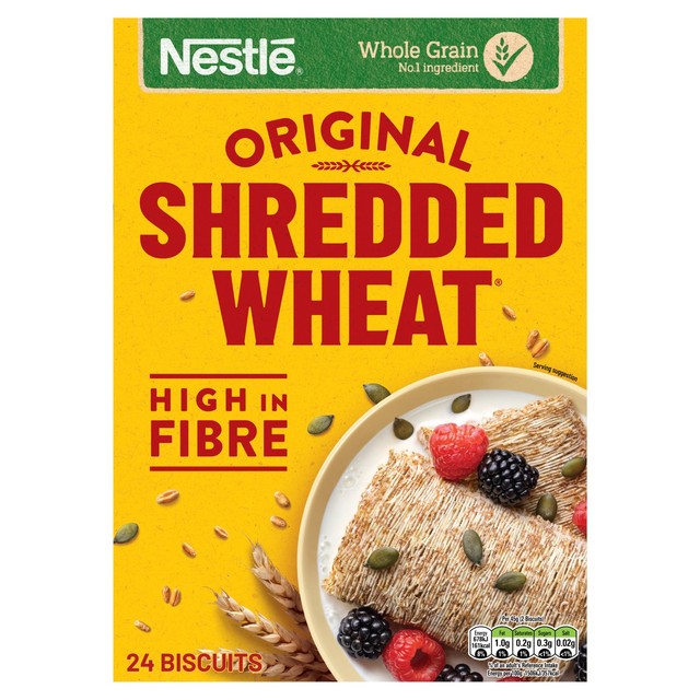 Nestle Shredded Wheat Original wheat biscuits 540g (British brand)