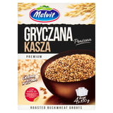 Melvit Roasted Buckwheat Groats 400g, imported from the UK
