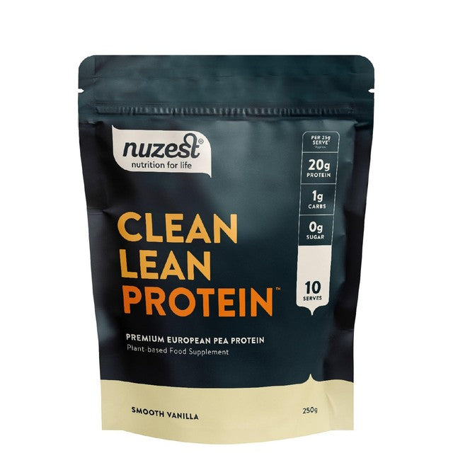 Nuzest Clean Lean Protein Smooth Vanilla 250g, imported from the UK