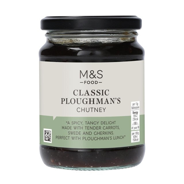 M&S Ploughman's chutney 305g, imported from the UK