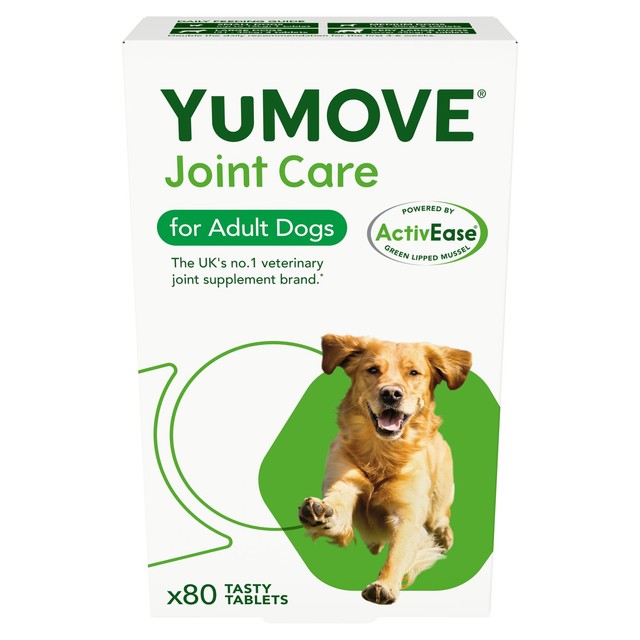 YuMOVE joint support tablets for adult dogs (British brand)