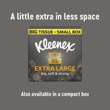 Kleenex facial tissues twin pack 90 sheets each, UK version