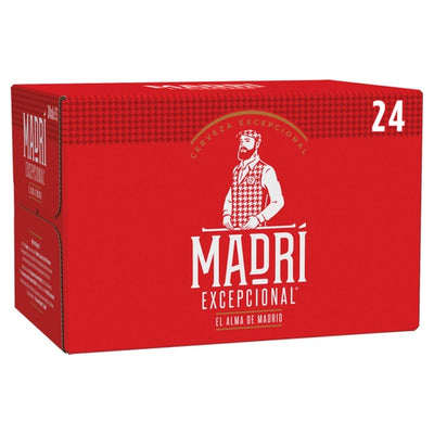 Madri Excepcional Premium Lagerøl 24 x 330ml
