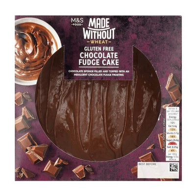 M&S Made Without Wheat Chocolate Fudge Cake 390g