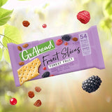 Go Ahead forest fruit crispy biscuit slices multipack 12 slices - British product