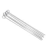 KitchenCraft stainless steel flat sided skewers 30cm, UK version