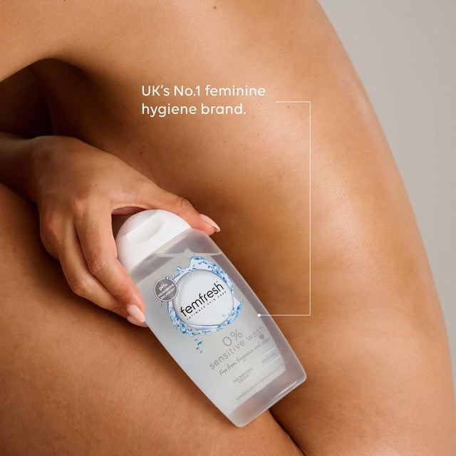 Femfresh 0% sensitive intimate wash 250ml - British product