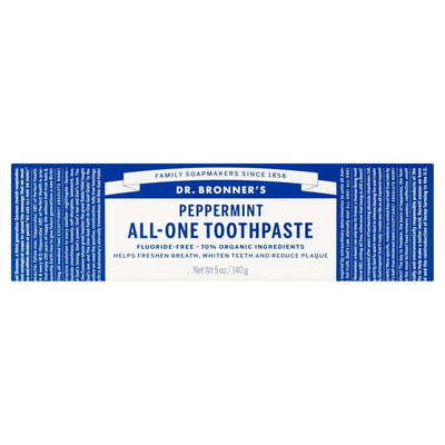 Dr Bronner Peppermint Organic Toothpaste 105ml