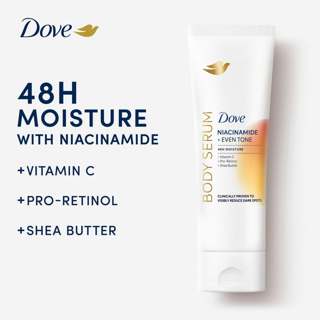 Dove Niacinamide Body Serum for even tone, UK version