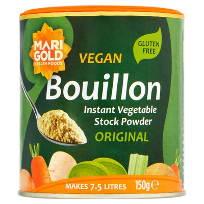 Bouillon de légumes végétalien original suisse Marigold Health Foods 150g