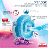 Unibond moisture absorber lavender refill tabs 4 x 450g (British brand)