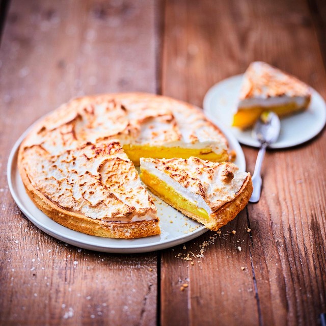 Picard lemon meringue tart 480g, imported from the UK