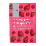 M&S berry infusion tea bags 20 per pack, imported from the UK