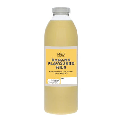 M&S M&S Banana Flavoured Milk Drink 750ml- Buy online at McGrocer