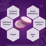 Sambucol Vitamin C Zinc Effervescent Tablets Berry 15 Pack (British brand)