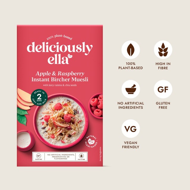 Deliciously Ella Fruity Bircher Muesli 380g - British product