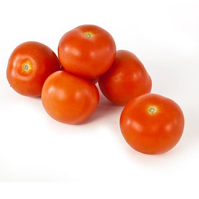 Ocado tomatoes 6 per pack, imported from the UK