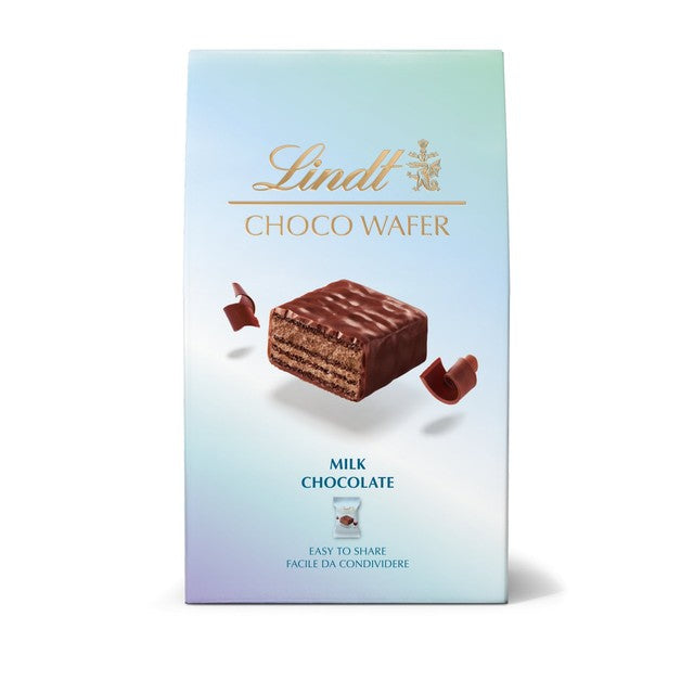 Lindt milk chocolate choc wafer sharing box 130g, UK version