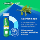 Berocca Mind Citrus multivitamin supplement 15 tablets - British product