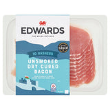 Edwards of Conwy unsmoked dry cured bacon 300g - British product