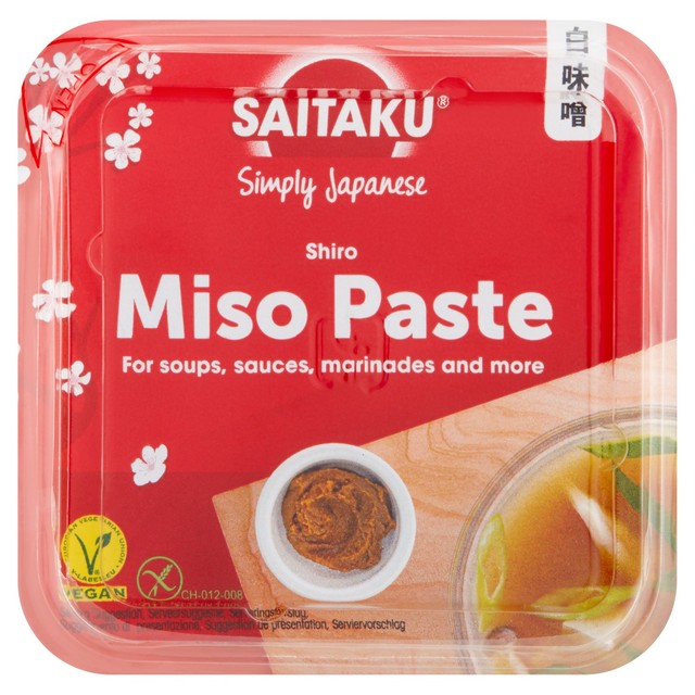 Saitaku Shiro Miso Paste White 300g (British brand)