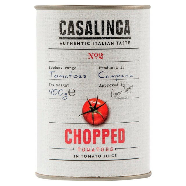 Casalinga Gehackte Tomaten 400g Dose - britisches Produkt