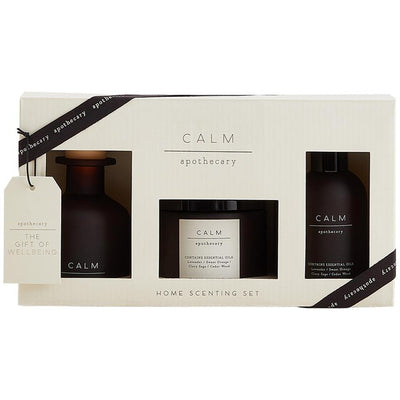 مجموعة M&S Apothecary Calm Scenting Set Amber Home Fragrance Gift Set One Size