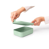 Brabantia Make & Take lunch box in medium jade green - British product