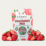 Yumma Candy Strawberry Fizz gummy sweets 138g (British brand)