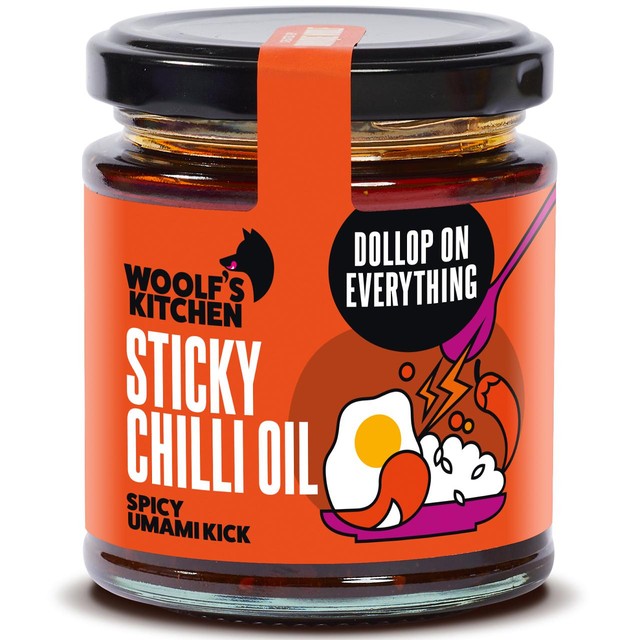 The Woolf's Kitchen Sticky Chilli Oil 190ml (British brand)