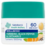 Sainsburys Turmeric 1000 Vitamin D  Black Pepper
