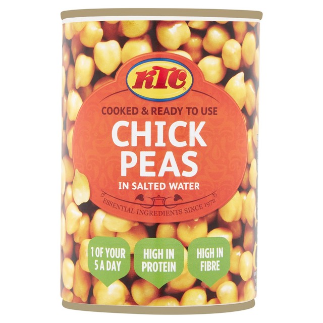 KTC canned chickpeas 400g, UK version