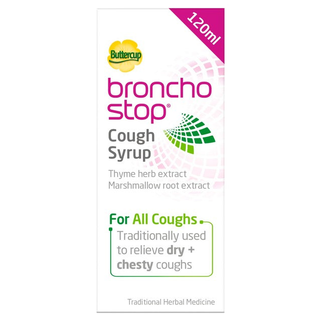 Broncho-Stop cough syrup 120ml - British product