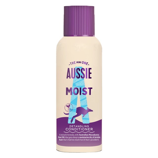 Aussie Miracle Moist travel hair conditioner - British product