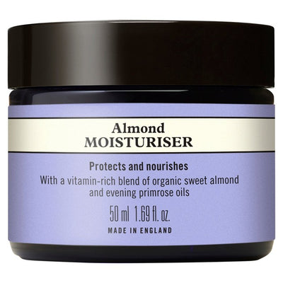 M&S Neal's Yard Remedies Almond Moisturiser Facial Cream 50ml- Buy online at McGrocer