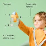 Tommee Tippee trainer straw cup baby drinking 2 pack (British brand)